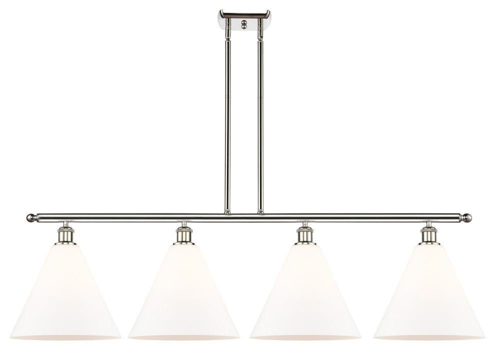 Innovations 516-4I-PN-GBC-121 4 Light Island Light, Polished Nickel