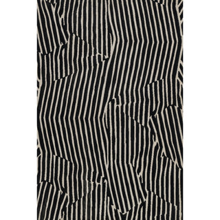 Momeni Xander XAN-2 Rug, Black, 2'3"x7'6" Runner