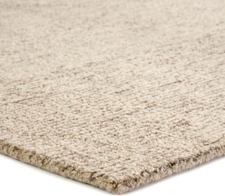 Jaipur Living Oland Handmade Solid White/Brown Area Rug, 9'6"x13'6"