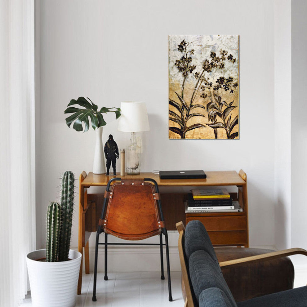 "Orchid Silhouette" by Erin Lange, Canvas Print, 18"x12"
