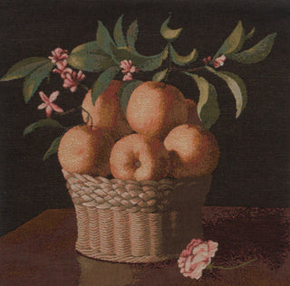Orange Basket European Cushion Cover