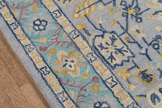 Momeni Tangier Tan30 Rug, Blue, 2'3"x8'0" Runner