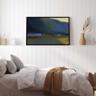 "Riverside Journey" - Peaceful River Landscape Canvas Art