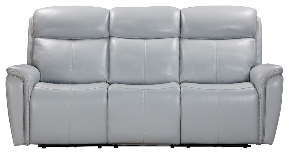 Cascade Seamist Grey Power Reclining Sofa and Two Recliners