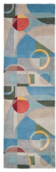 Safavieh Rodeo Drive rd845b Rug, Blue/Multi, 2'6" X 10'0"