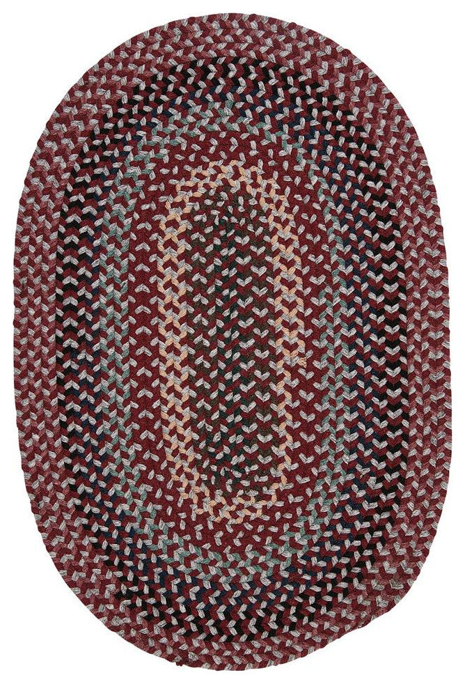 Colonial Mills Rug Boston Common Brick Marketplace Runner, Oval