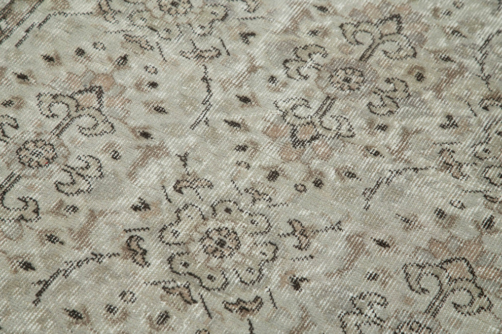Rug N Carpet - Handwoven Anatolian 3' 10" x 6' 4" Antique Small Area Rug