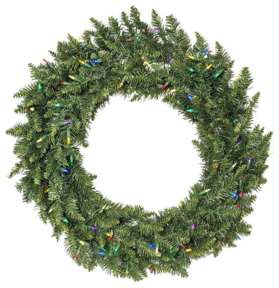 42" Camdon Fir Wreath 150Led Multi