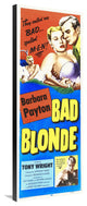 "Bad Blonde" Stretched Canvas Giclee by Hollywood Photo Archive, 15x40"
