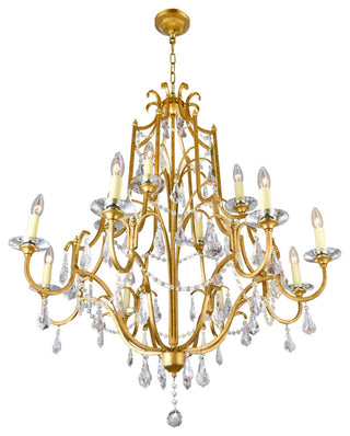 Electra Up Chandelier, 37"