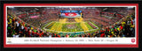 2015 CFP Panoramic Picture, College Football Playoff Poster, Select Frame