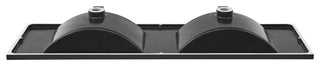 60" Vanity Top Bathroom Sink, Matte Black With 3 Holes