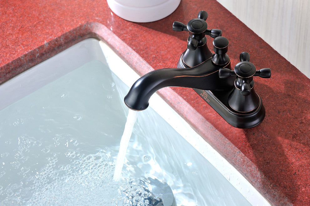 Major Series 2-Handle Bathroom Sink Faucet in Oil Rubbed Bronze