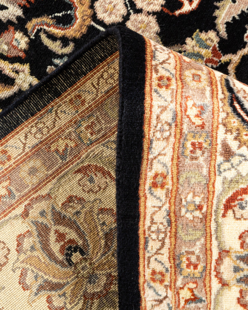 Mogul, One-of-a-Kind Hand-Knotted Area Rug Black, 5' 10 x 10' 3