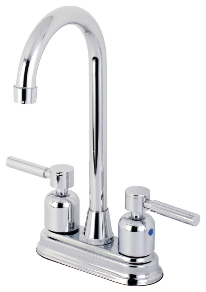 Kingston Brass KB8491DL Concord Bar Faucet, Polished Chrome