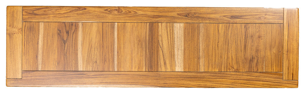 Solid Teak Console Table, 65x18