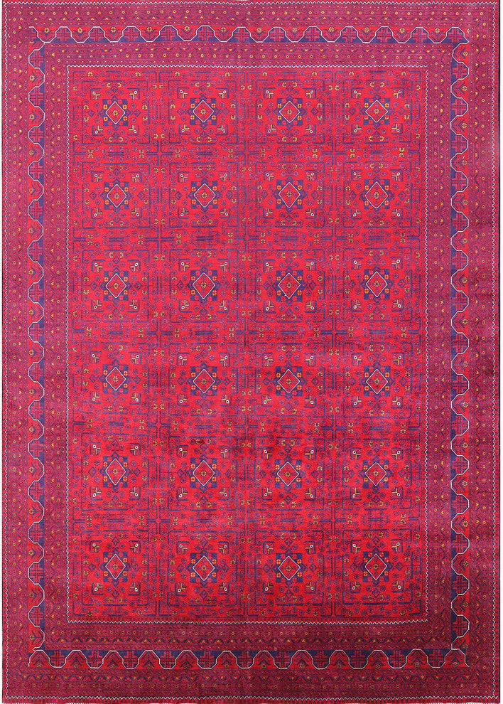 Ahgly Company Indoor Rectangle Mid-Century Modern Area Rugs, 2' x 4'