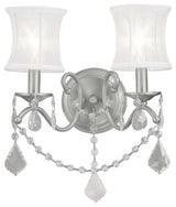 Newcastle Wall Sconce, Brushed Nickel