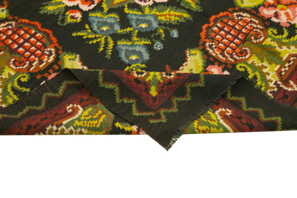 Rug N Carpet - Handmade Bessarabian 6' 2'' x 9' 11'' Unique Flatweave Kilim Rug