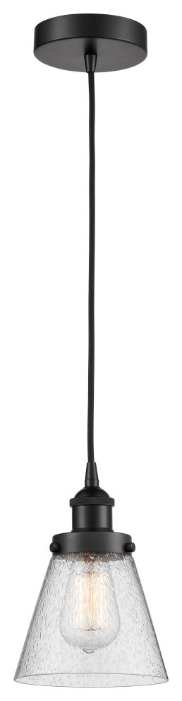 Innovations 616-1PH-BK-G64-LED 1-Light Mini Pendant, Matte Black