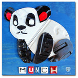 "Munch the Panda" Canvas Art by Design Turnpike