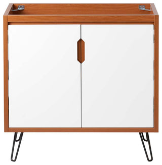 Energize 36" Bathroom Vanity Cabinet, Cherry White
