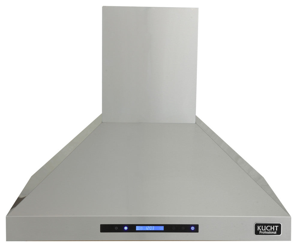 KUCHT Professional Wall Mounted Range Hood 900CFM, Stainless Steel, 36 Inch