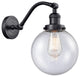 INNOVATIONS LIGHTING 515-1W-BK-G204-8-LED Large Beacon 1 Light Sconce