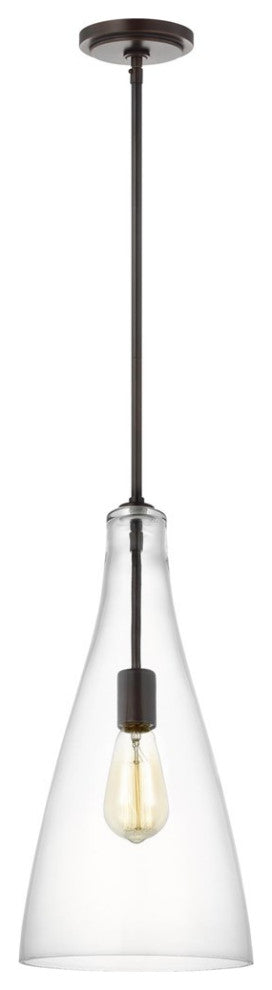 Sea Gull Arilda 1-Light Pendant Bronze