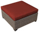 Monterey Ottoman, Terracotta