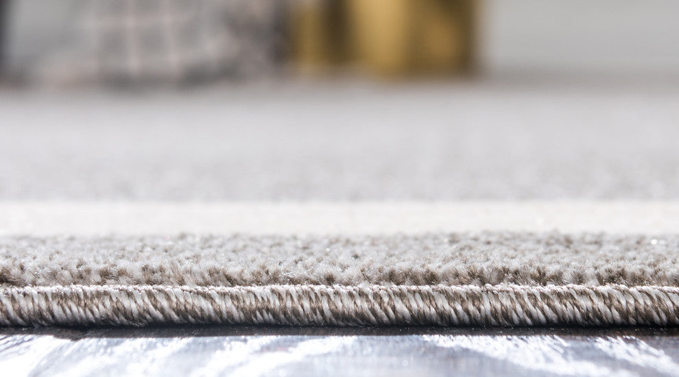 Unique Loom Gray Del Mar Maria 3' 3 x 5' 3 Area Rug