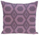 Hugs And Kisses Geometric Print Pillow, Sachet, 18"x18"