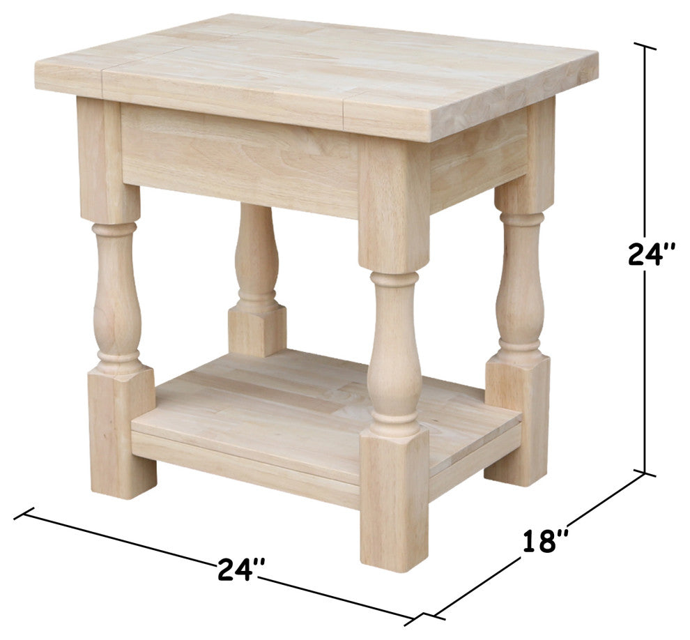 Tuscan End Table