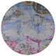 Ahgly Company Indoor Round Mid-Century Modern Area Rugs, 6' Round