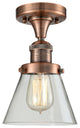 Innovations Lighting 517-1Ch-Ac-G62 1 Light Semi-Flush Mount