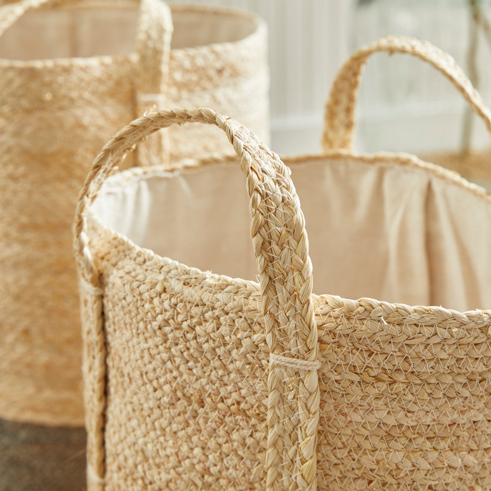 Quinn Round Baskets, Set of 2