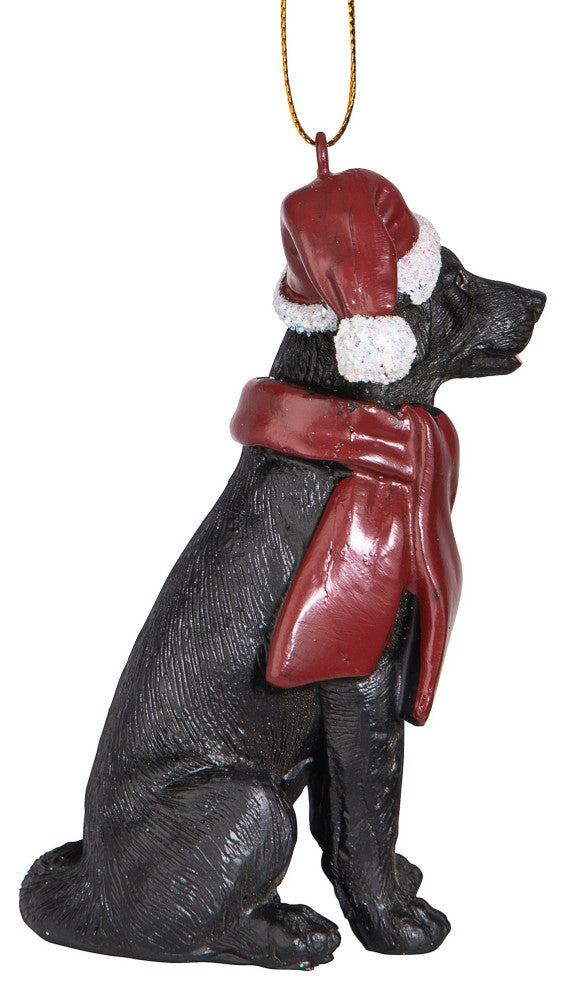 Black Lab Ornament