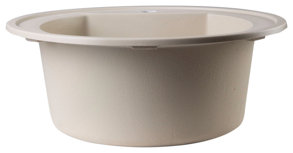 ALFI brand AB2020DI Alfi Trade 20-1/8" Drop In Single Basin - Biscuit