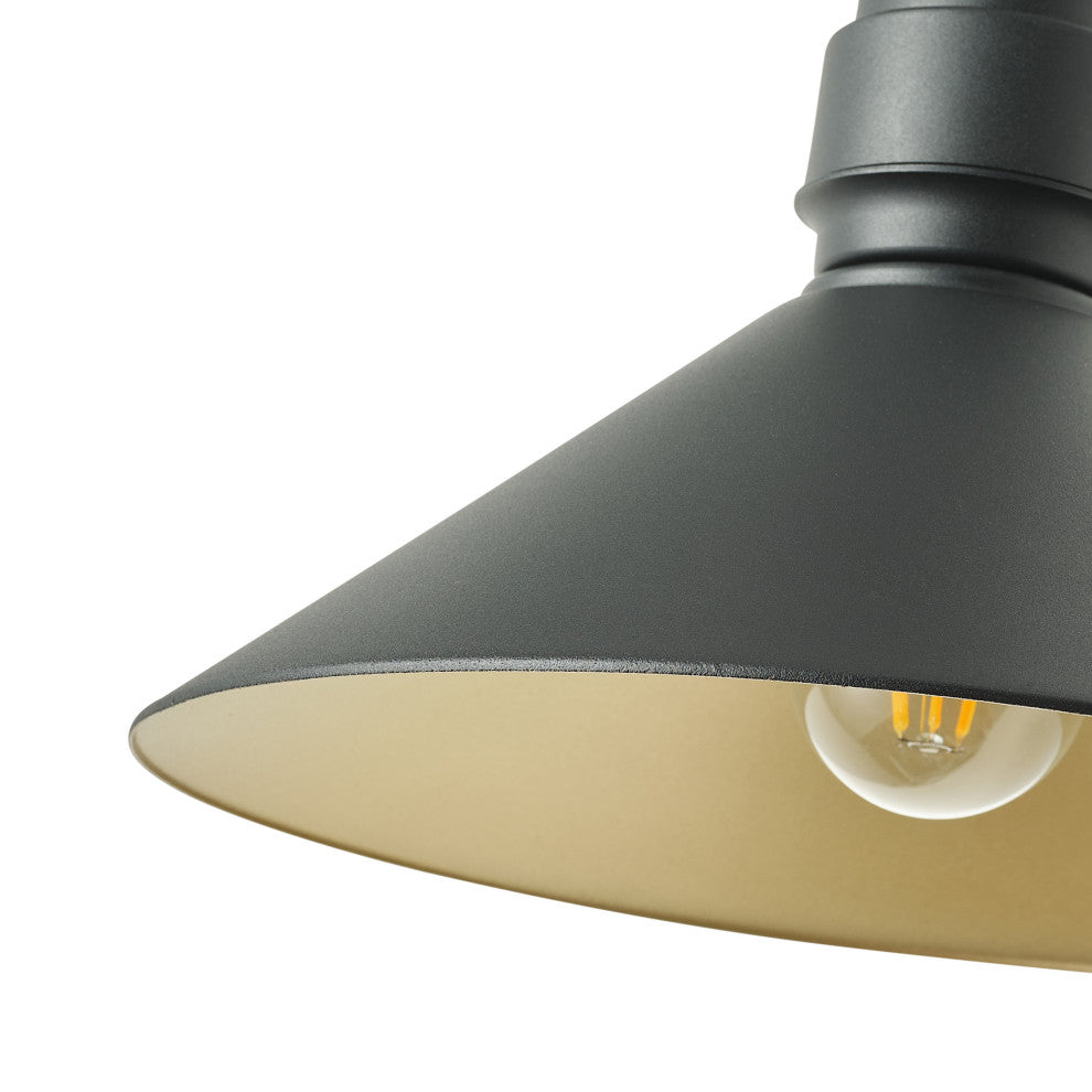 Farmhouse Gooseneck Dusk To Dawn Motion Sensor Outdoor Barn Light