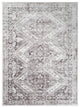 Surya Wanderlust WNL-2316 8'10"x12'4" Rug, Silver Gray/White