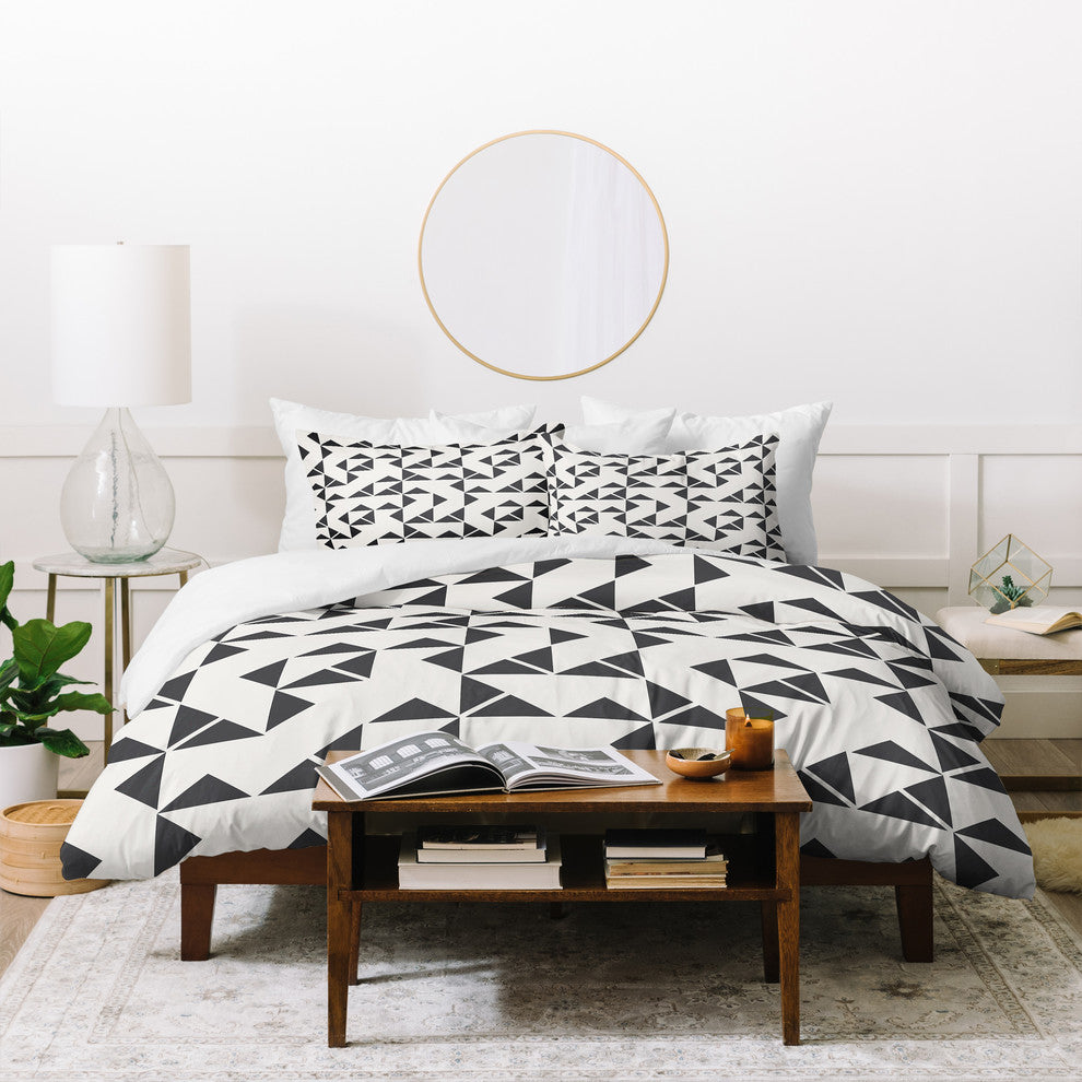 Holli Zollinger Pinwheels Duvet Cover Set, Queen
