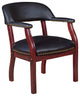 Ivy League Captain Chair, Black