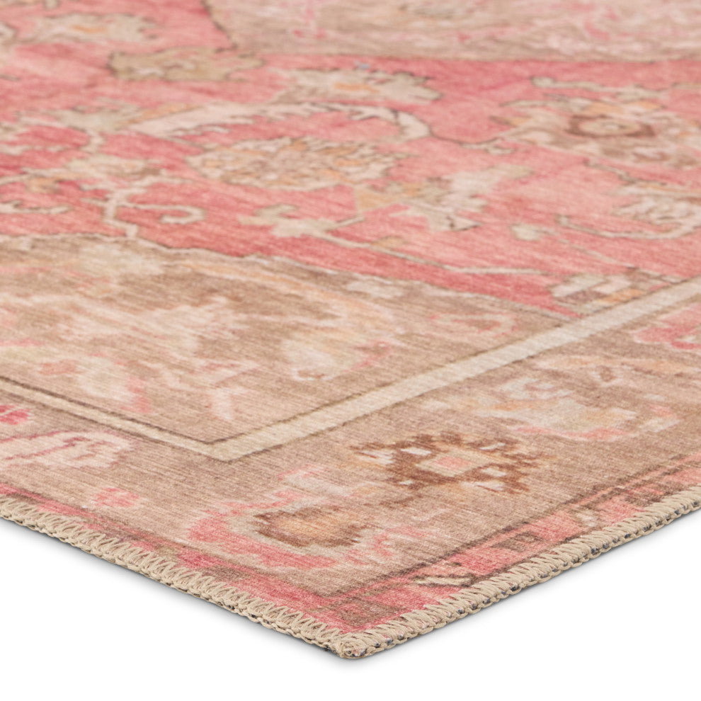 Vibe by Jaipur Living Cheney Medallion Pink/Beige Area Rug 9'X12'