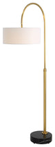 Uttermost Huxford Brass Arch Floor Lamp