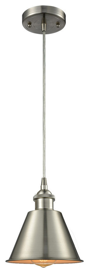 INNOVATIONS LIGHTING 516-1P-SN-M8-LED Smithfield 1 Light Mini Pendant