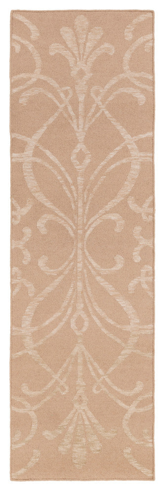 Surya Stallman SLM-1030 2'6"x8' Rug, Tan/Cream