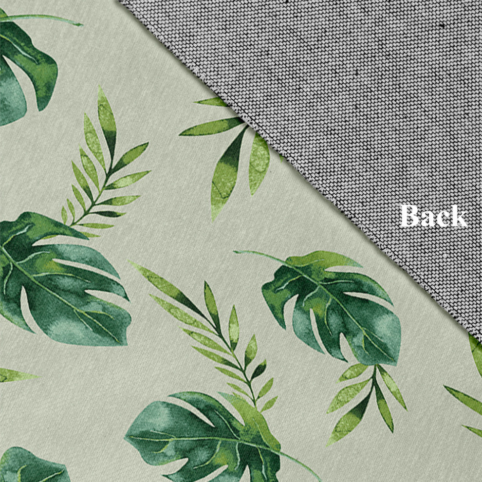 Jungle Leaf Rug, 4'x6'