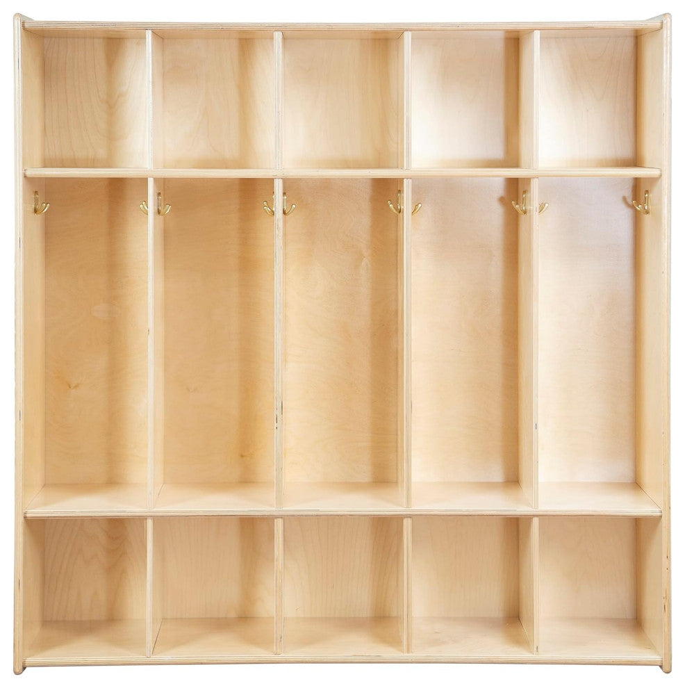 RRI Goods 5 Section Montessori Coat Locker