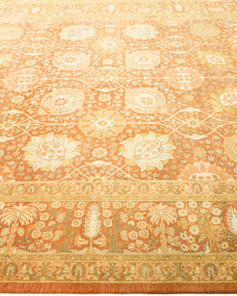 Sydney, One-of-a-Kind Hand-Knotted Area Rug Brown, 6'1"x9'2"