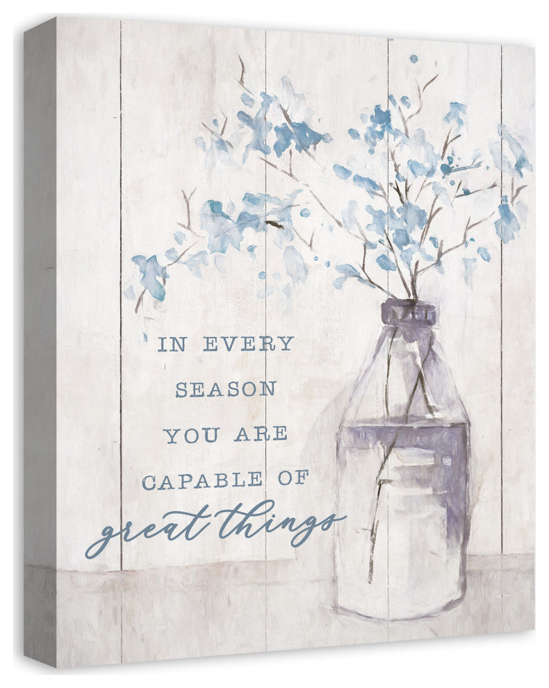 You are Capable 16x20 Canvas Wall Art